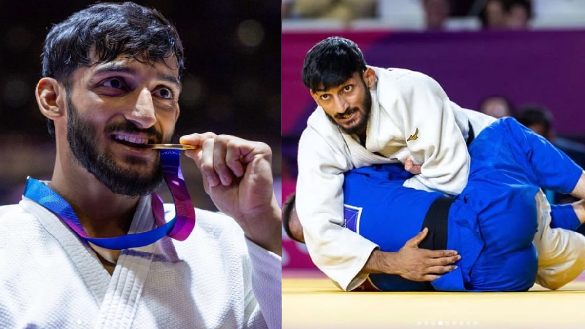 Harsh Singh Wins India's First CWG Judo Gold