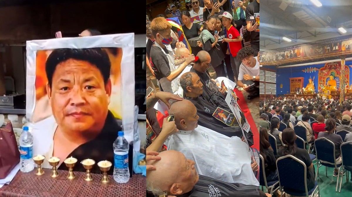 Tibetan Community Holds 49th-Day Memorial For Lobsang Palden