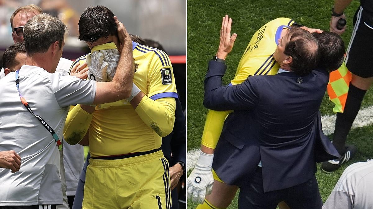 Belgium Goalkeeper Thibaut Courtois Injured