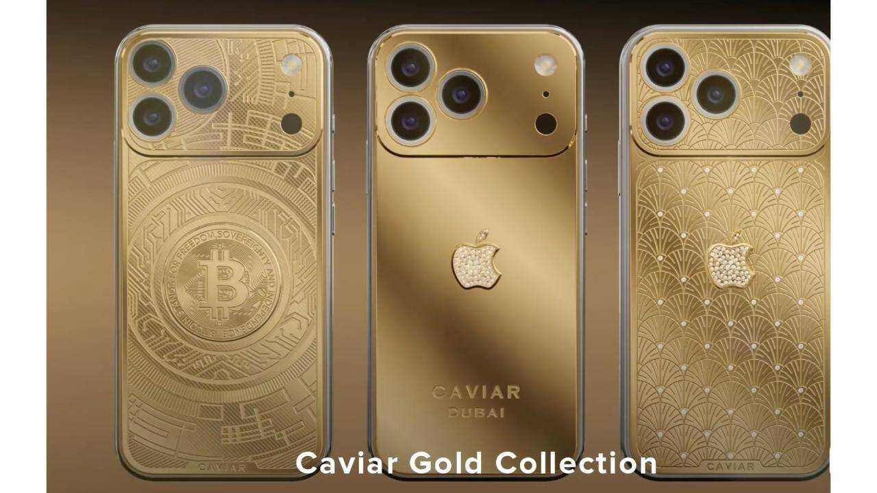 Luxury Brand Unveils Gold Foldable iPhone Ultra