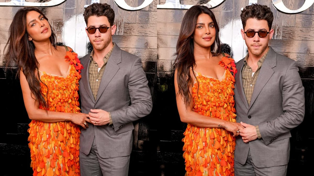 Priyanka Chopra, Nick Jonas Attend Dior Show