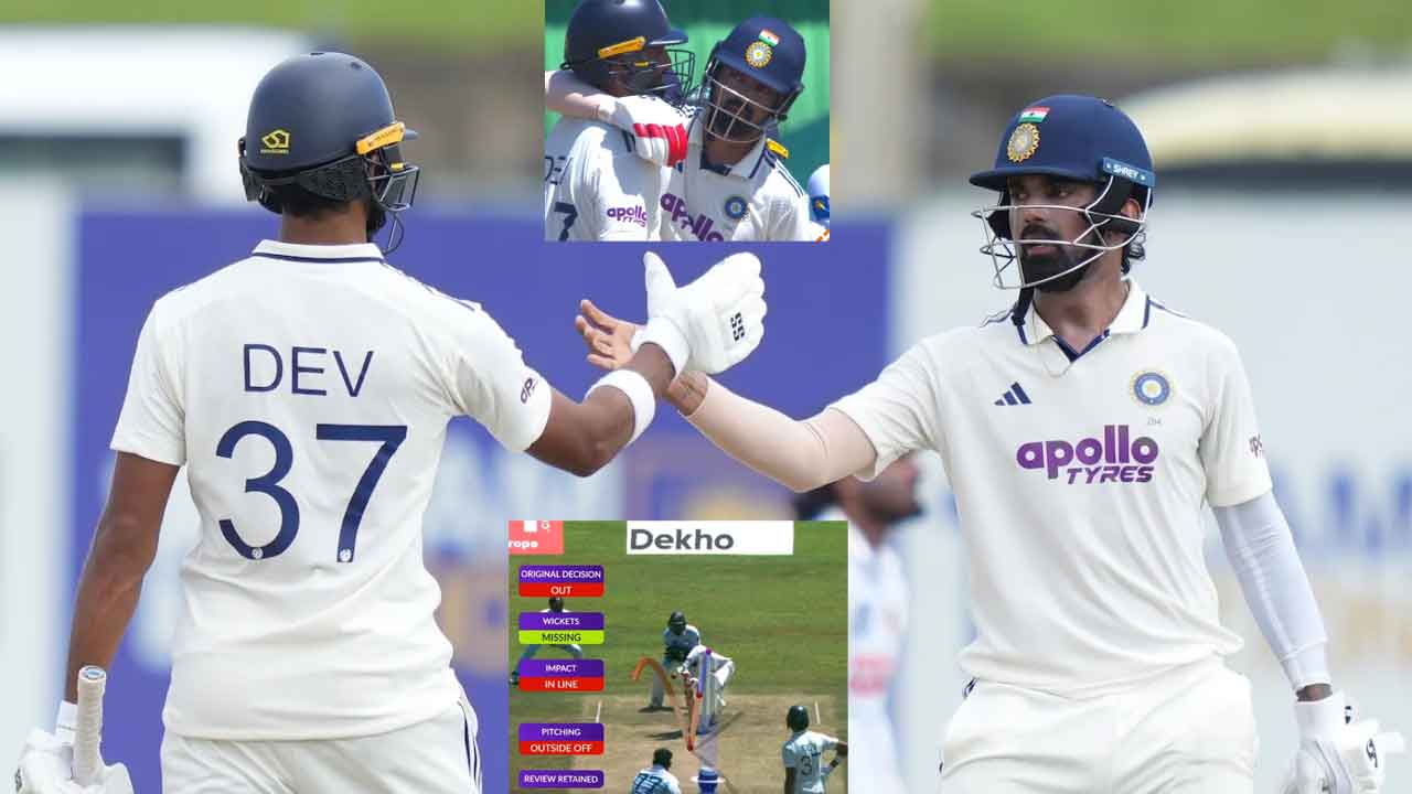 Padikkal Saves Rahul's Wicket in Galle