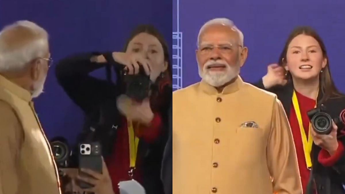 PM Modi's Viral Moment With Cameraperson