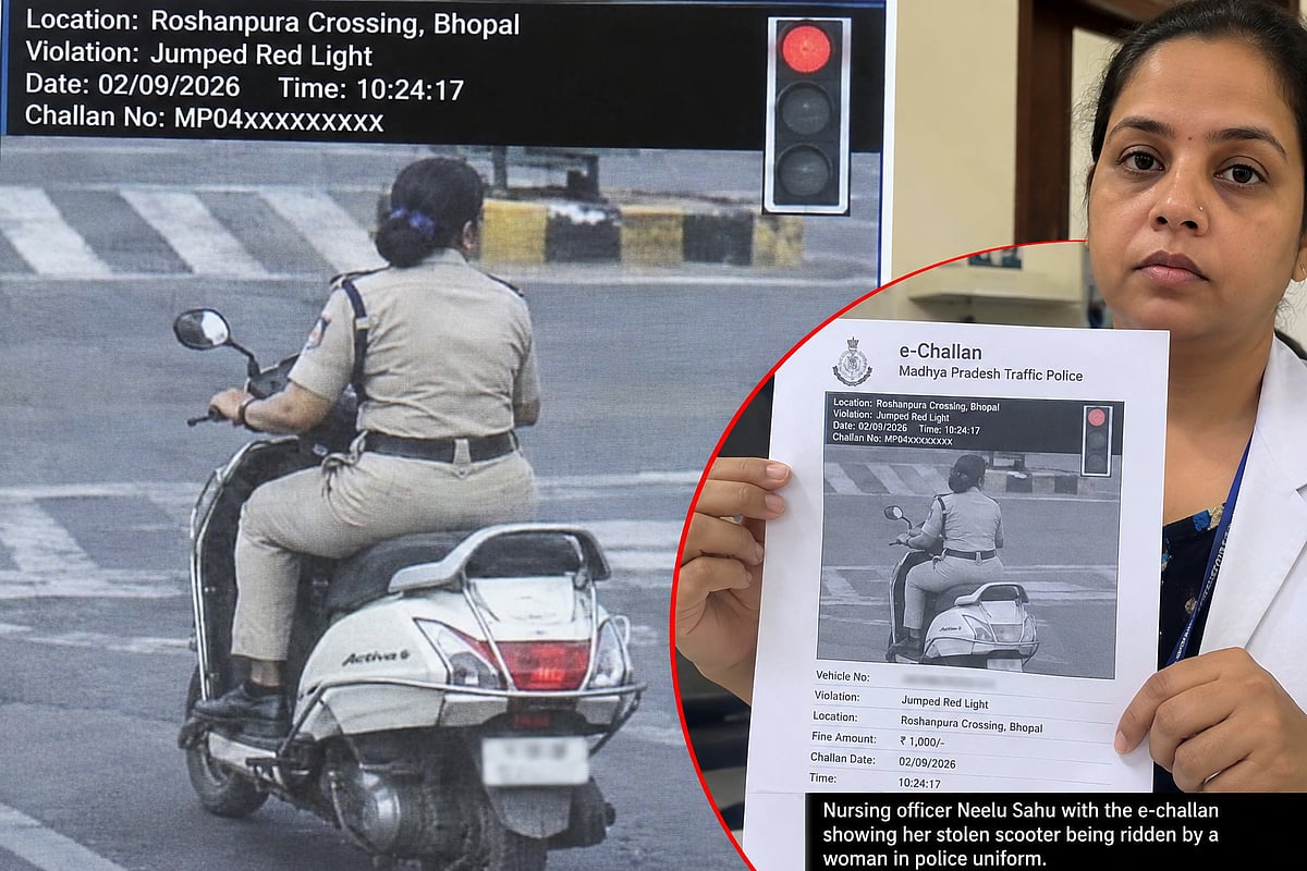 Stolen Scooter Spotted Driven by Woman in Police Uniform