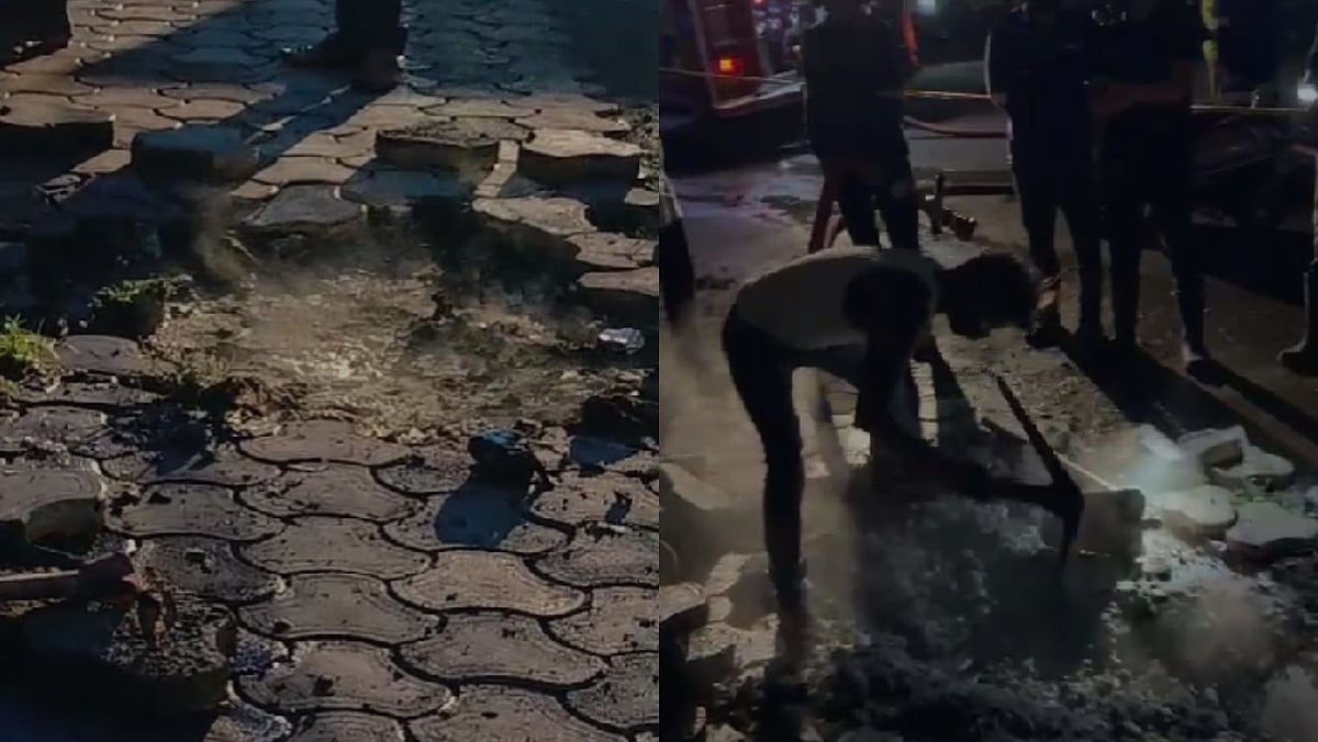 Gas Pipeline Leaks In Chhatrapati Sambhajinagar's Bajajnagar