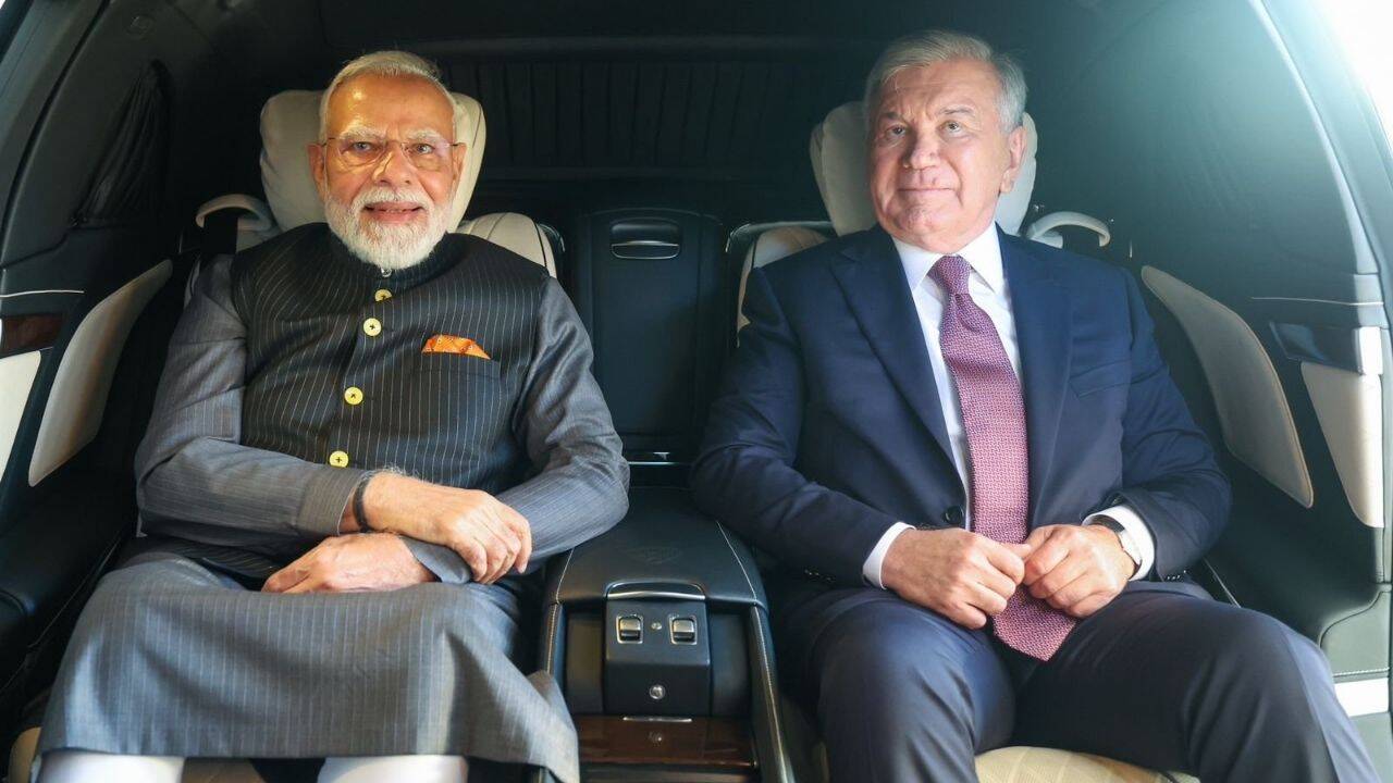 PM Modi Visits Uzbekistan, Kyrgyz Republic