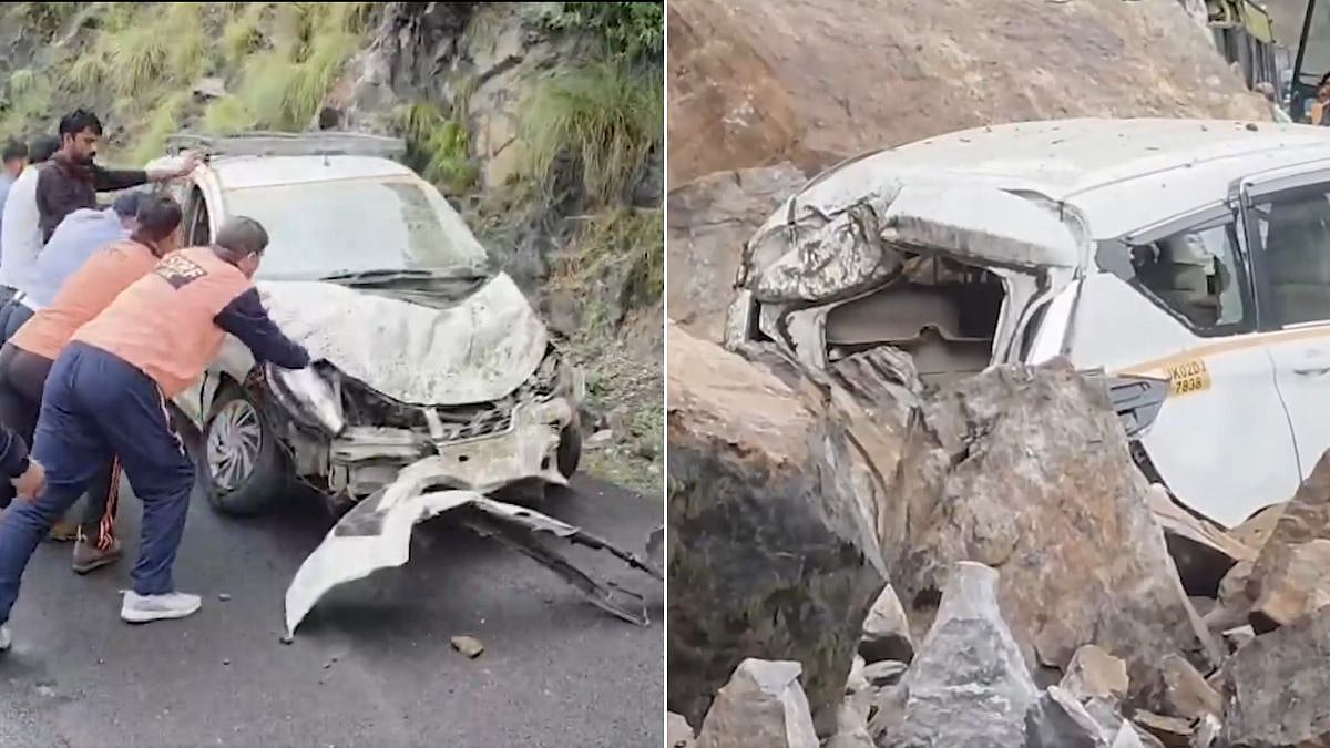 Boulder Hits Bus in J&K, 1 Dead
