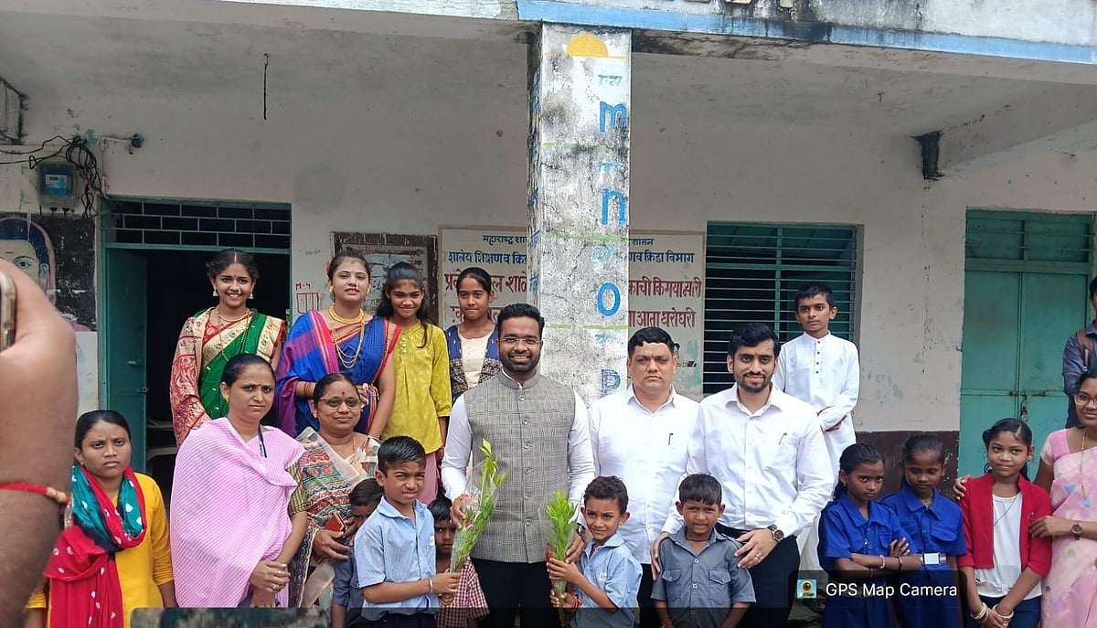 Jalgaon Zilla Parishad Schools Get Cleaned