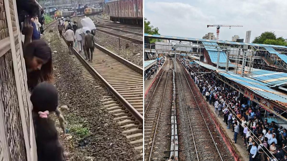 Mumbai Local Trains Disrupted By Point Failures, OHE Incident
