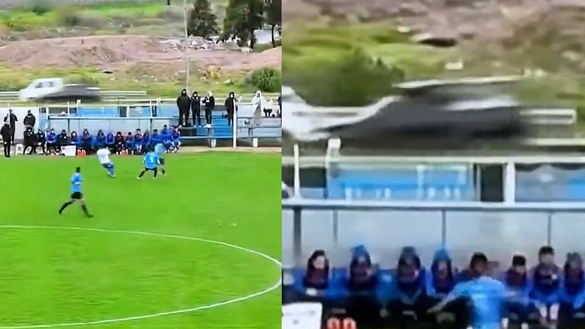Football Causes Car Crash On Highway In Uruguay