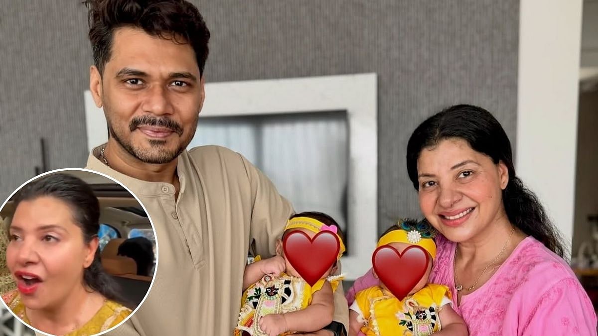 Sambhavna Seth Thanks Lord Ganesha For Twin Babies