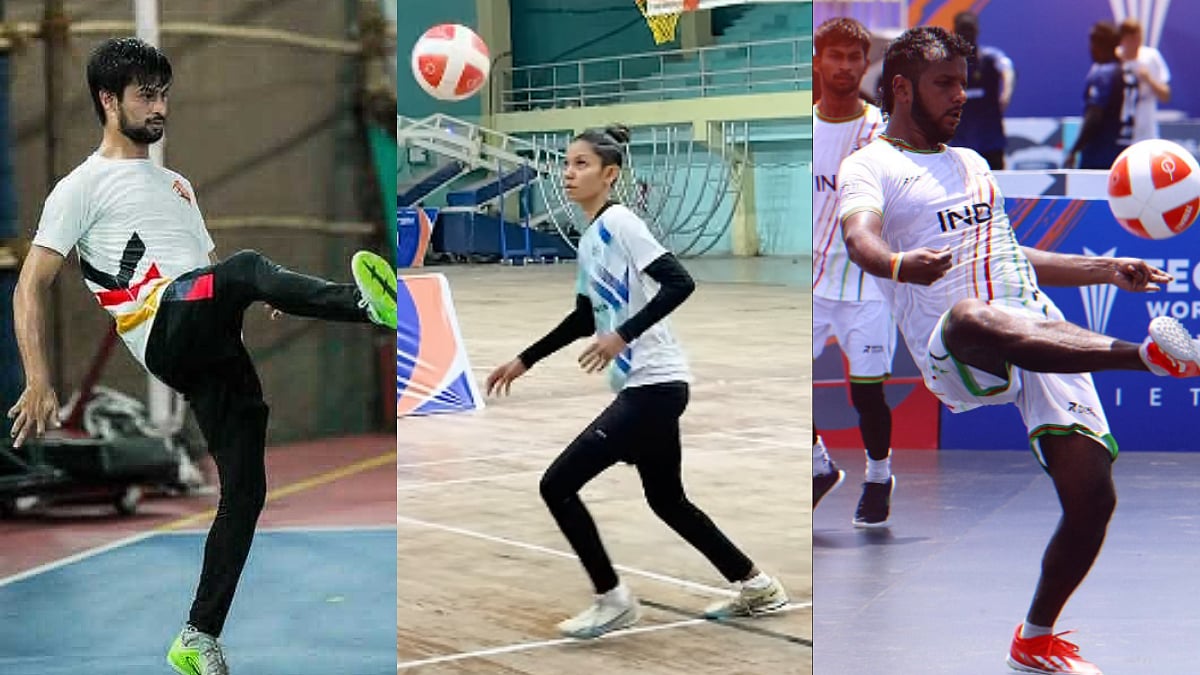 Indian Teqball Trio Prepares for Asian Games 2026