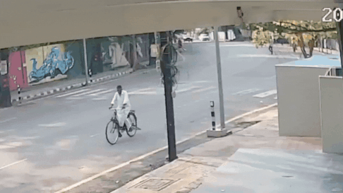 Teen Killed as Minor's SUV Hits Scooter, Crashes Bus