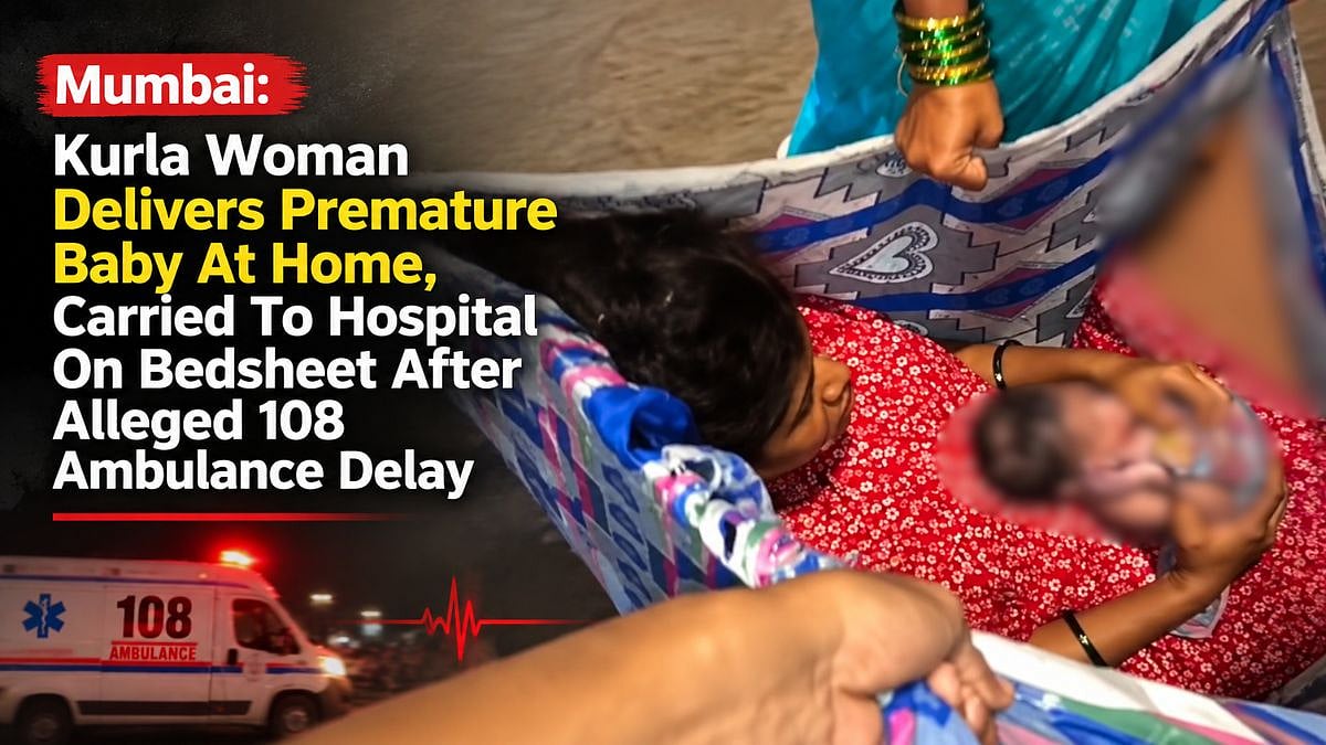 Kurla Woman Carried To Hospital On Bedsheet After Ambulance Delay