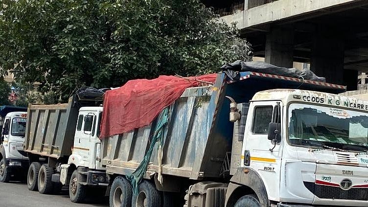 CIDCO Seizes 15 Dumpers In Navi Mumbai Crackdown