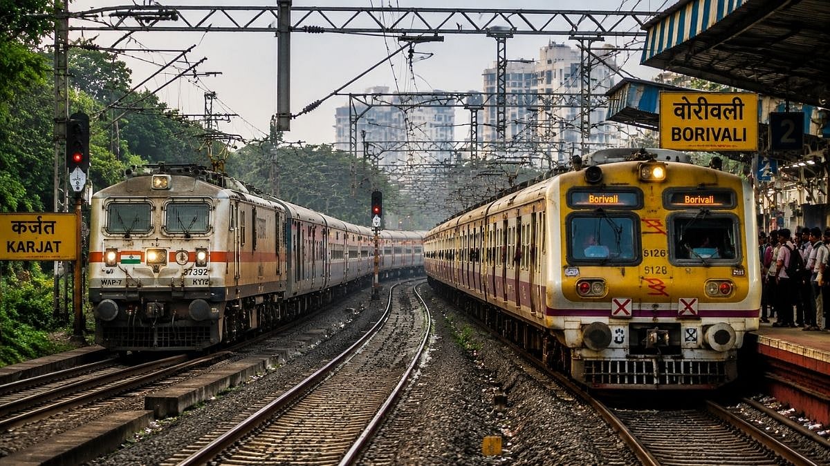 Mumbai Train Services Disrupted By Karjat Brake Fault, Borivali Trespassing