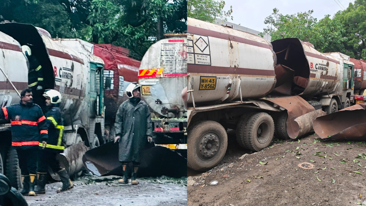 Chemical Tanker Explodes in Chembur, Killing 1