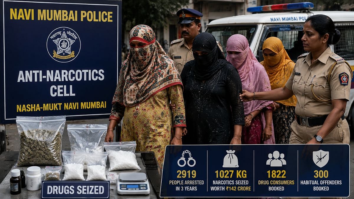 Navi Mumbai Police Crack Down On 4 Women In Drug Network