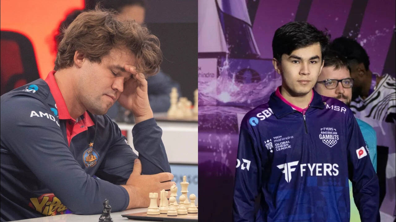 Carlsen Loses to Triveni Continental Kings