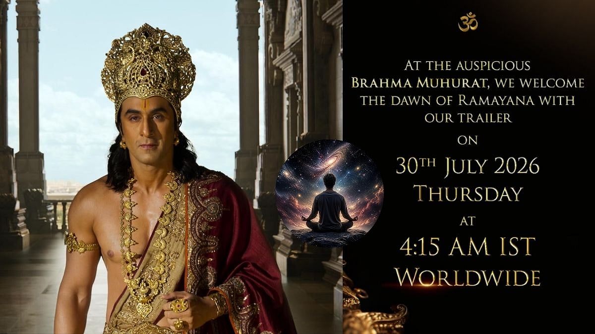 Ramayana Trailer Releases July 30 At 4:15 AM