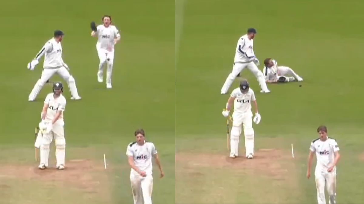 Jonny Bairstow Hits Teammate In Groin During Match