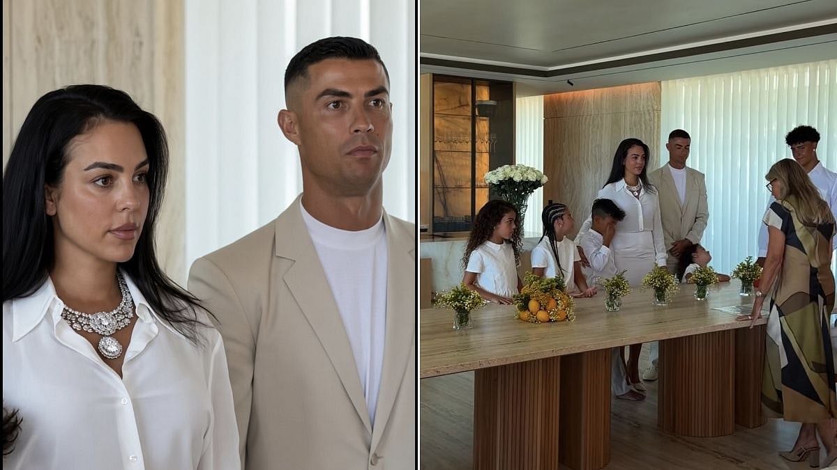 Cristiano Ronaldo Marries Georgina Rodriguez