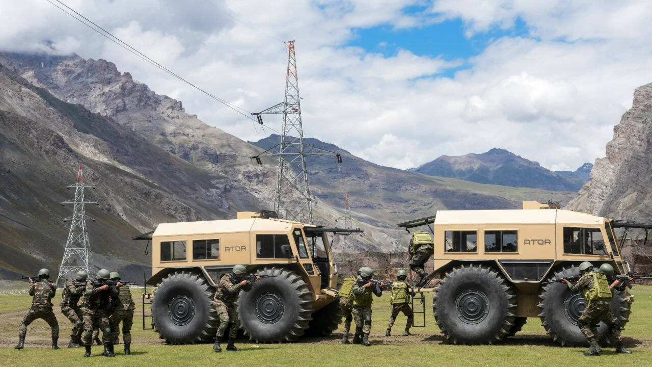 Army Showcases Combat Readiness in Ladakh