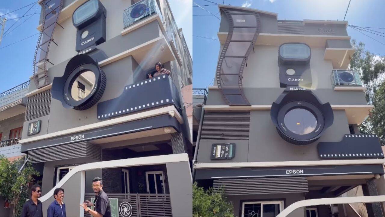 Photographer's Home Transformed Into Camera Tribute