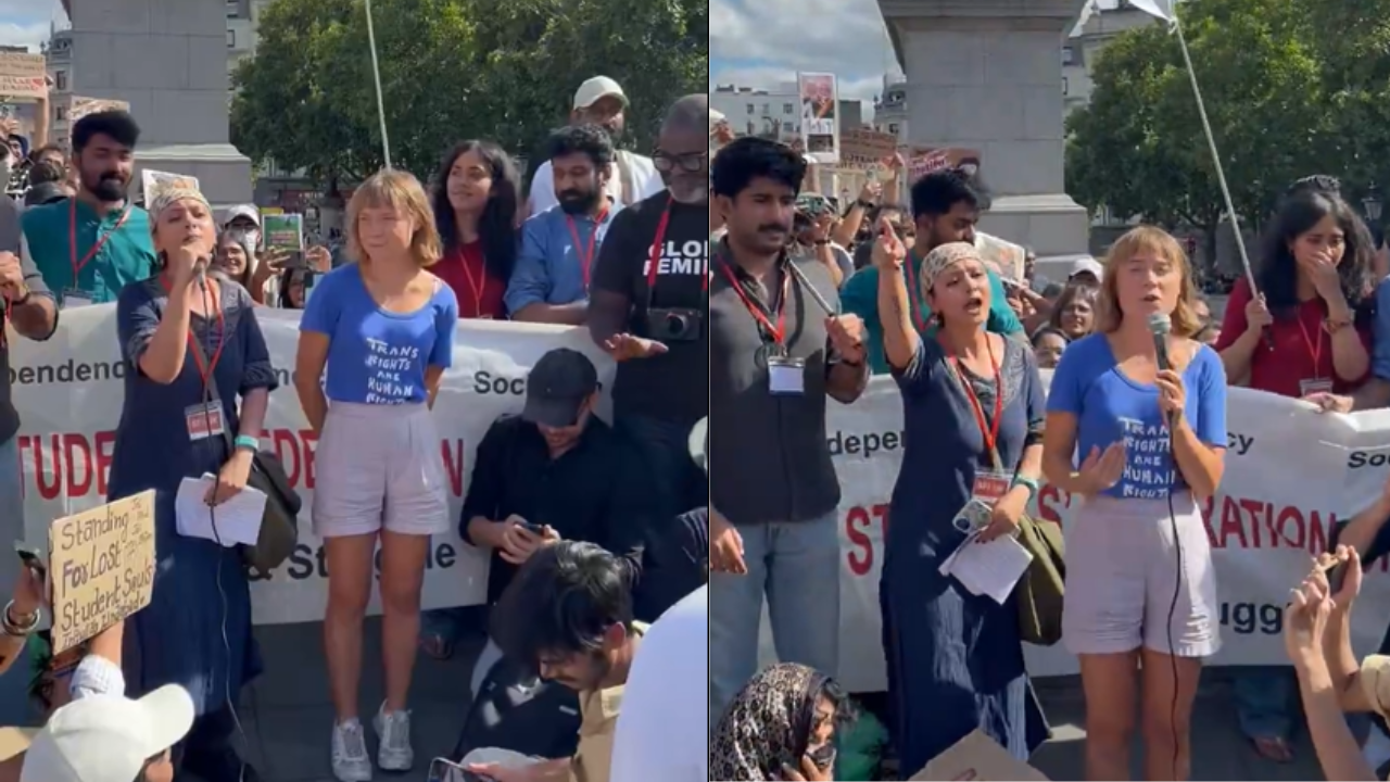Greta Thunberg Joins London Protest
