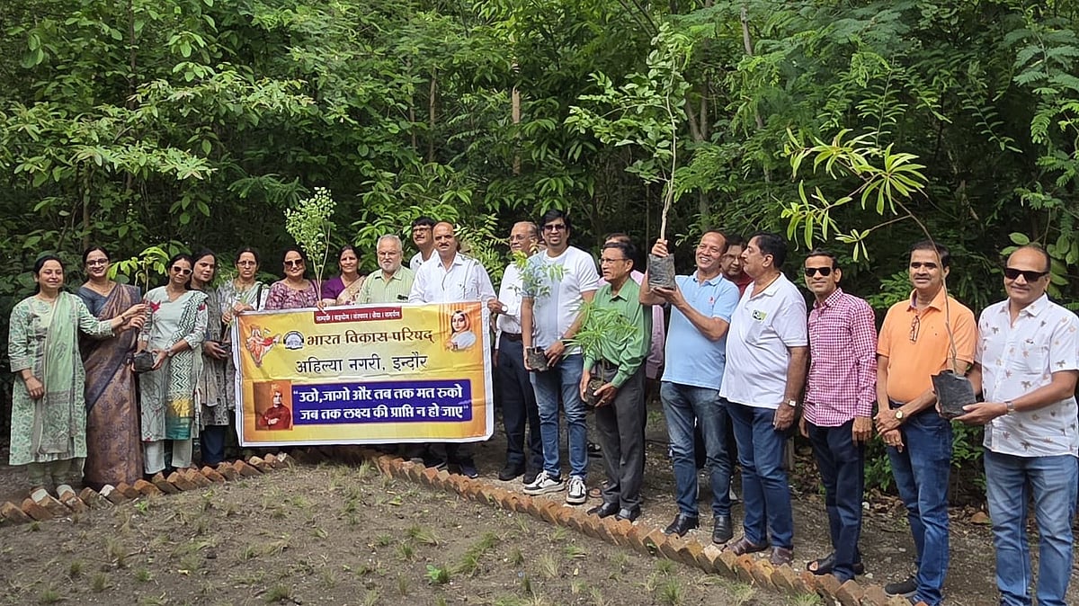 Bharat Vikas Parishad Revives SGSITS Miyawaki Forest