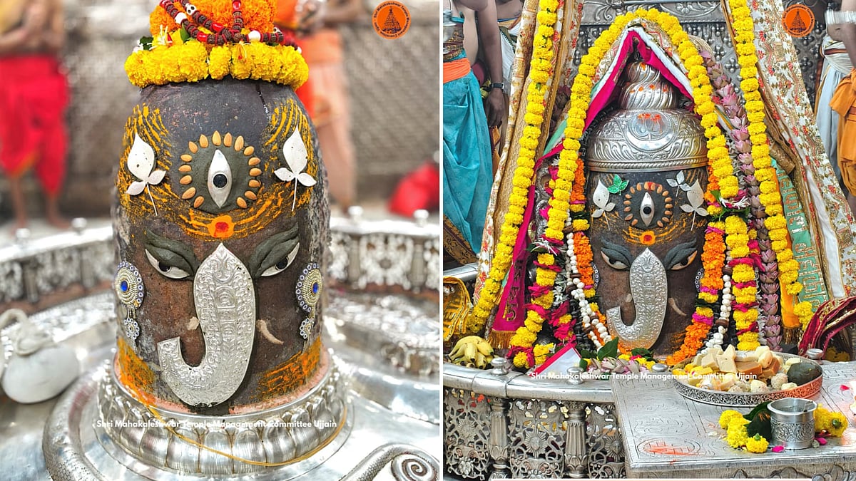 Lord Mahakal Takes Lord Ganesha Avatar in Ujjain Temple