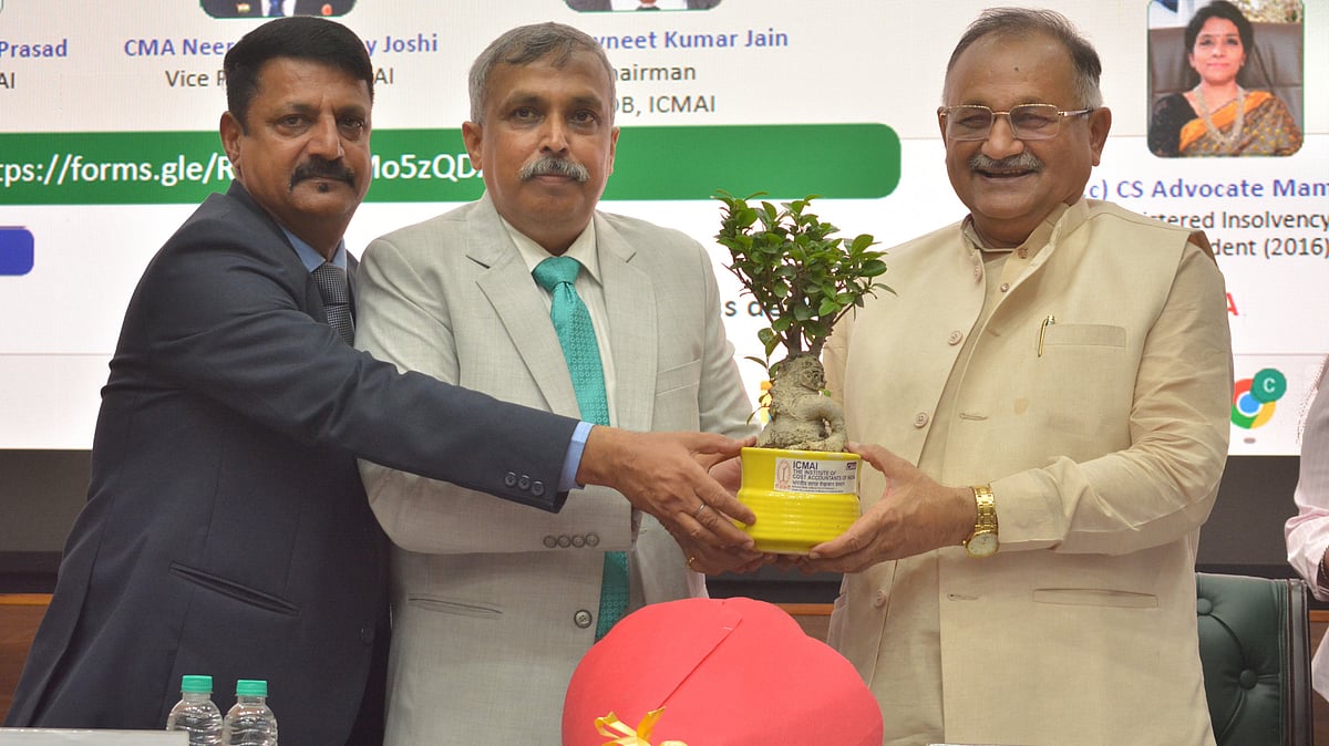 ICMAI Hosts National Programme on Sustainable Financing