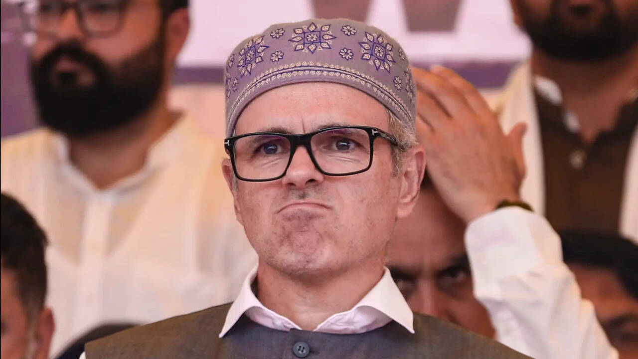 BJP Slams Omar Abdullah Over Trump Remarks