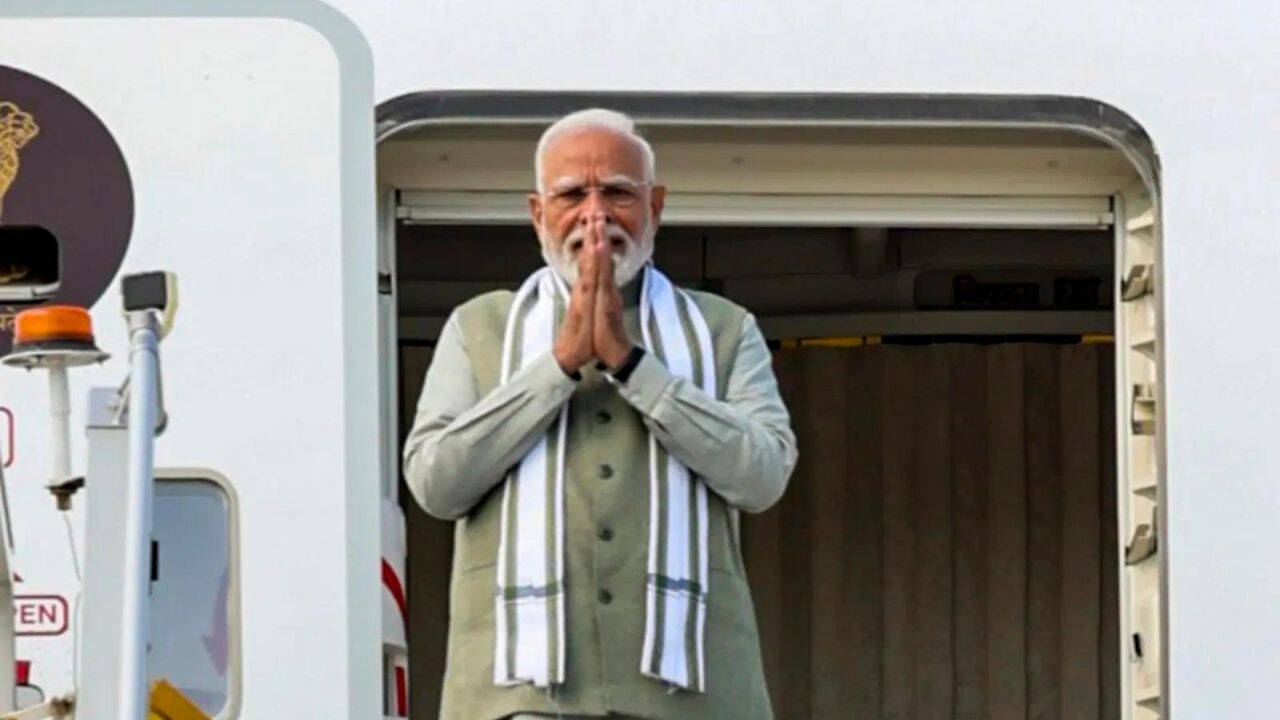 PM Modi Starts 3-Nation Tour