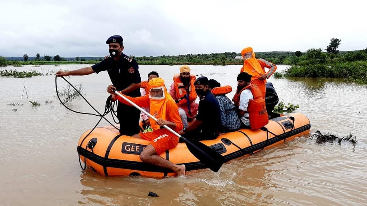 109 Rescued in MP Floods