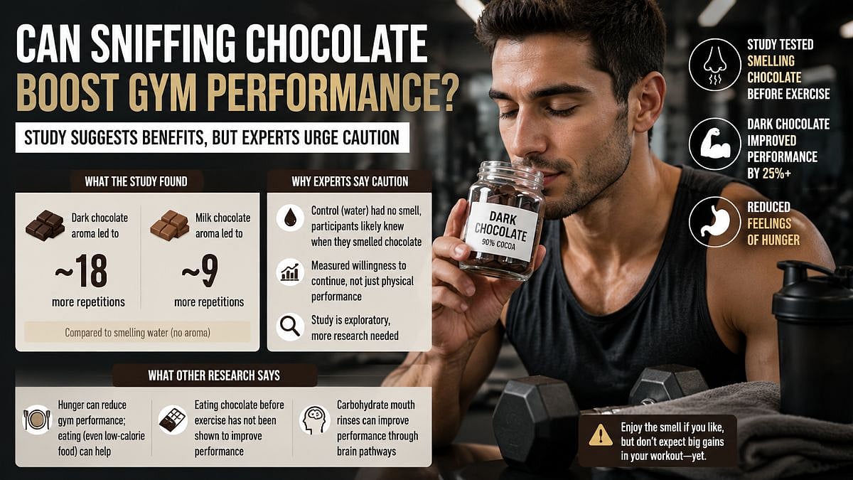 Smelling Chocolate May Boost Gym Performance