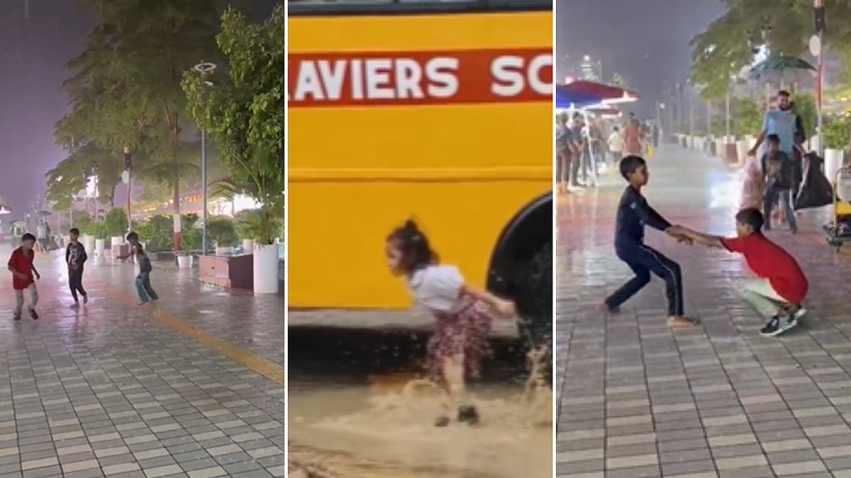 Kids Enjoy Rainy Days In Indore, Bhopal