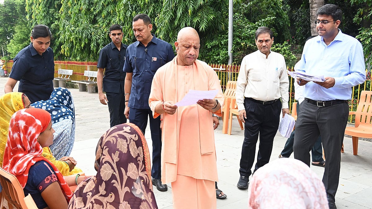 Yogi Adityanath Hears 200 Grievances At Gorakhpur Janata Darshan