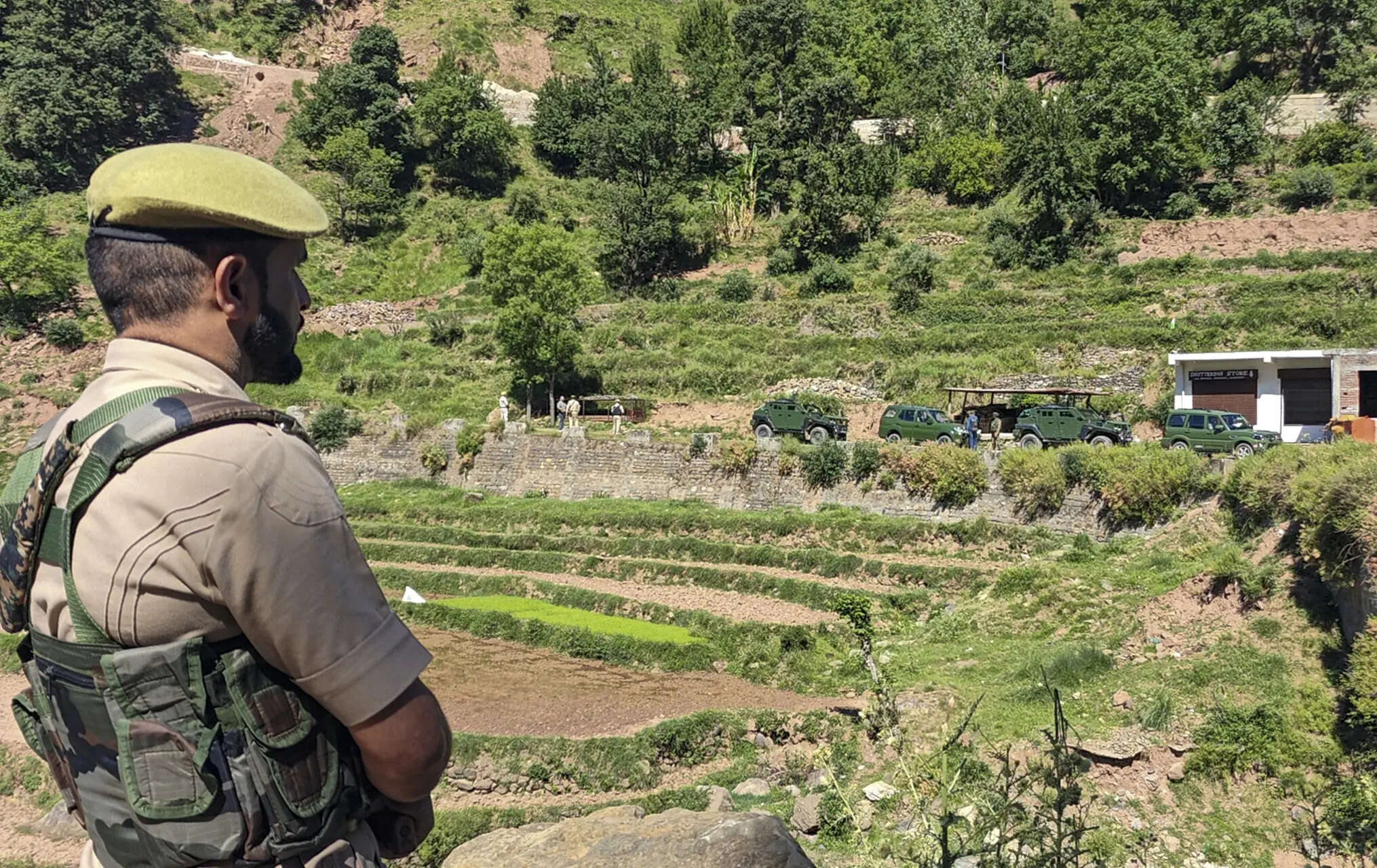 Pak Drone Spotted Over LoC In J&K