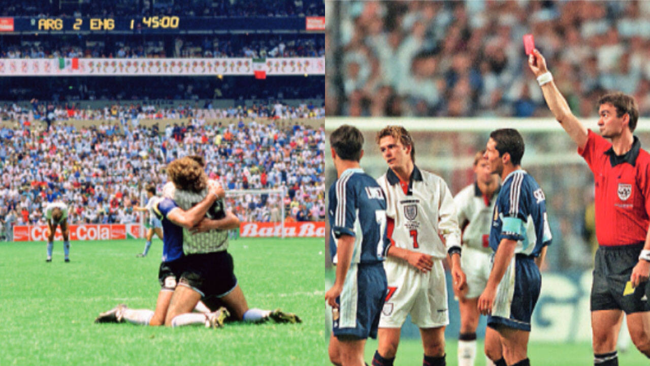 England, Argentina Renew Rivalry at FIFA World Cup