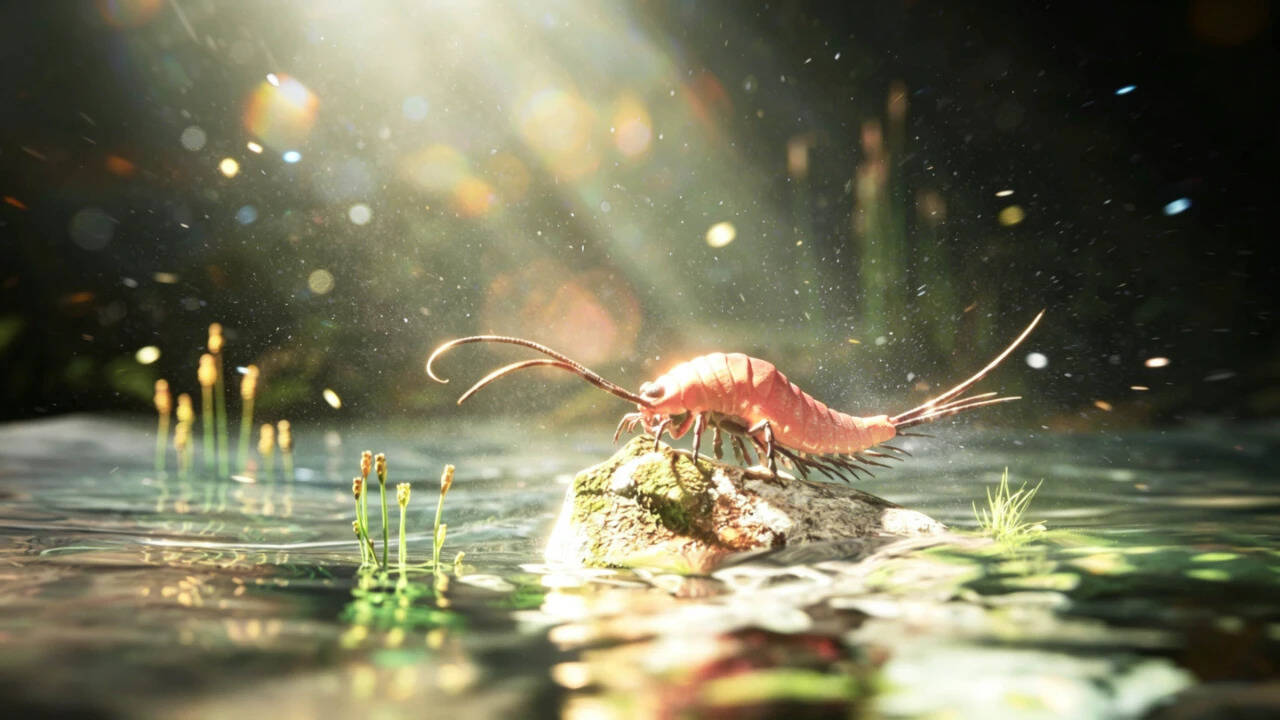 Texas Fossil Reveals Insects' Gradual Move to Land