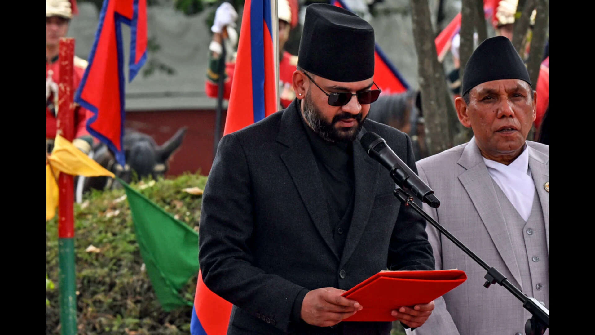 Nepal PM Balen Meets India, China Ambassadors Amid Protests