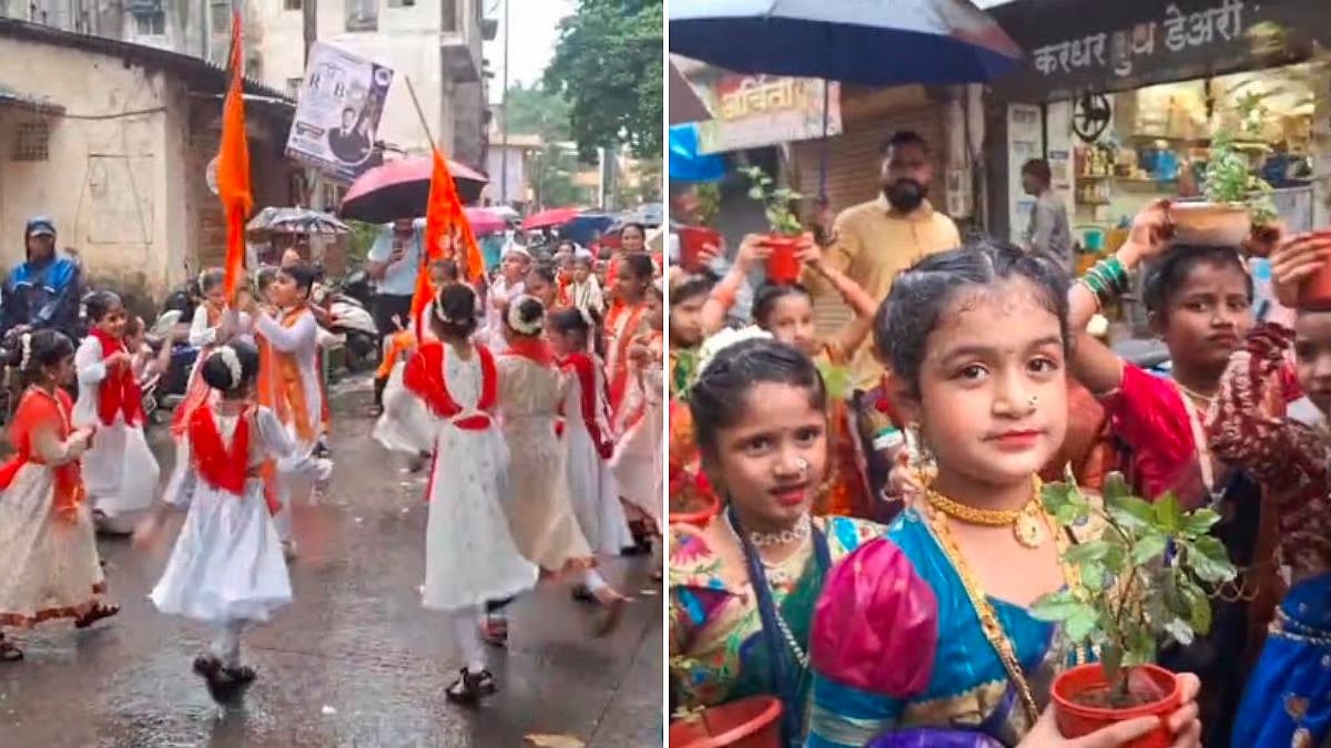 Bhiwandi School Celebrates Ashadhi Ekadashi with Bhakti Dindi