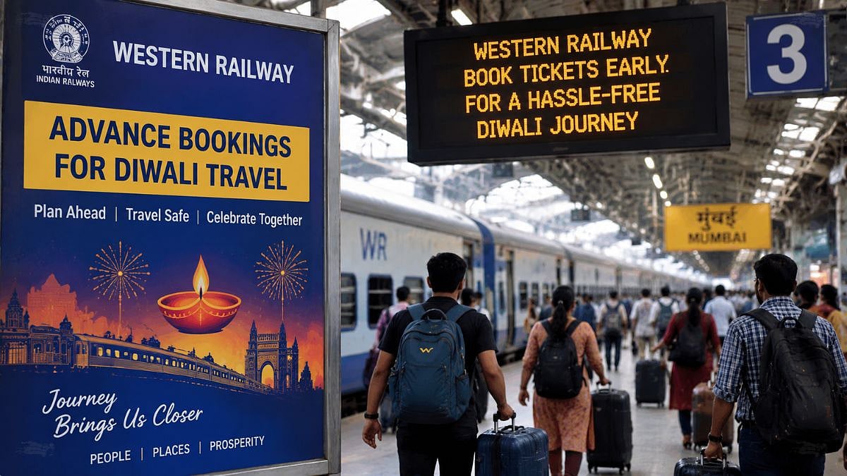 Western Railway Sets ₹35.59 Crore Daily Ticket Record