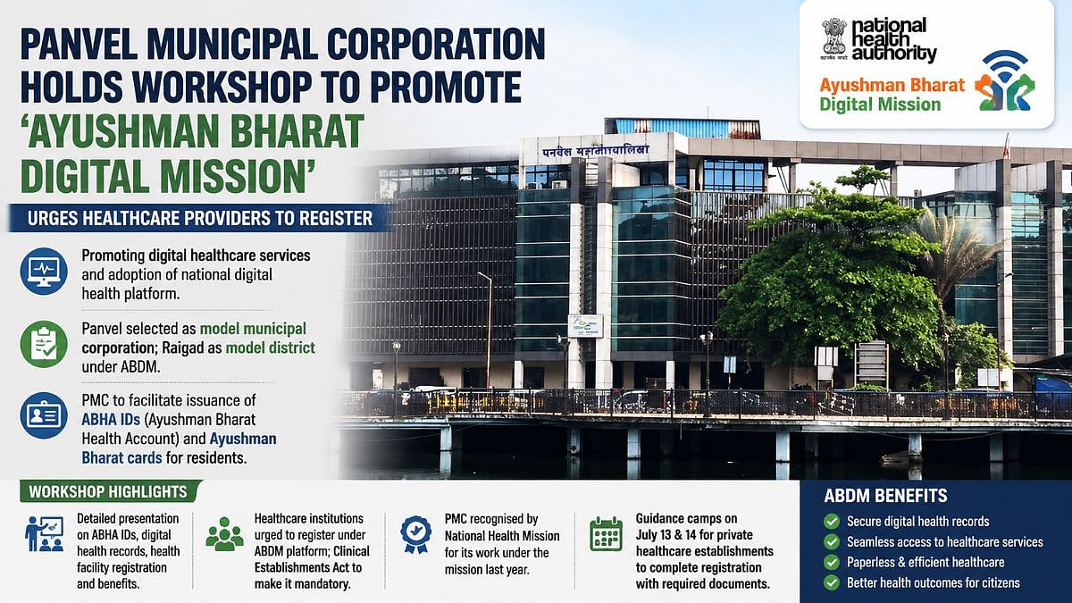 Panvel Municipal Corporation Promotes Digital Healthcare Mission