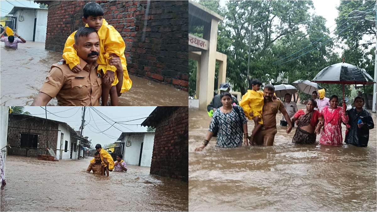 Bhiwandi Cop Rescues 85 Flooded Residents
