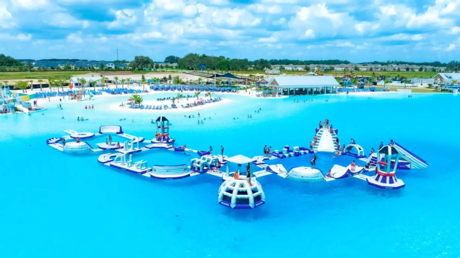 Florida's 15-Acre Crystal Lagoon Drives Real Estate Demand