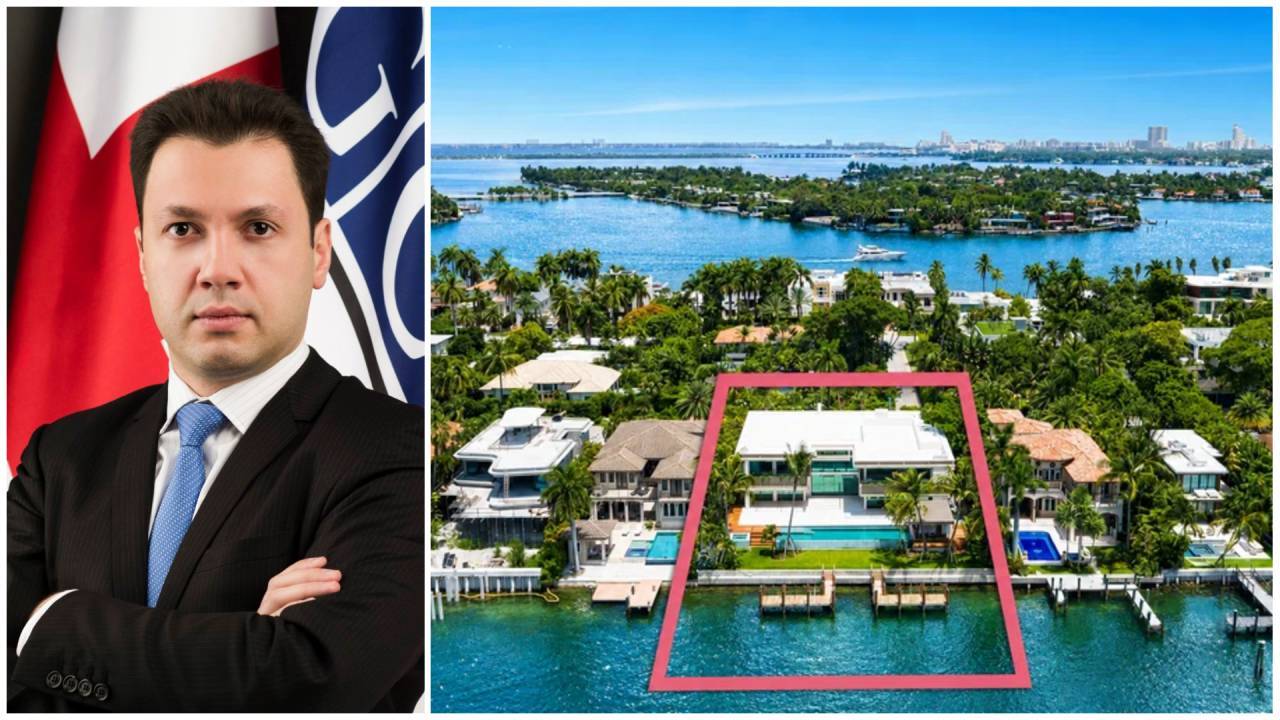 Georgian Financier Sells Miami Mansion for $51.5m Profit