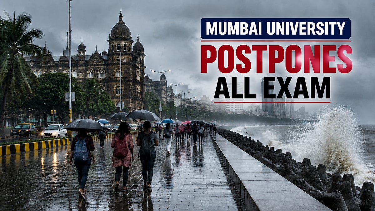 Mumbai University Postpones Exams Due to Heavy Rain Warning