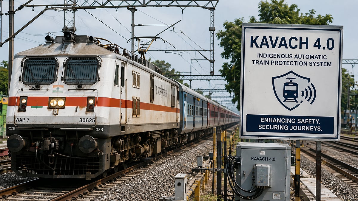 Indian Railways Approves ₹170 Crore For Kavach 4.0 Safety System